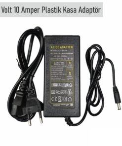 5 Volt 10 Amper Plastik Kasa Adaptör