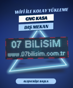 96 x 128 Beyaz Led Tabela Kayan Yazı