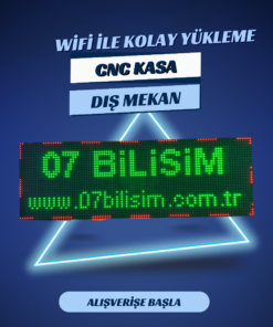 16 x 128 Yeşil Led Tabela Kayan Yazı