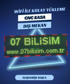 16 x 128 Sarı Led Tabela Kayan Yazı